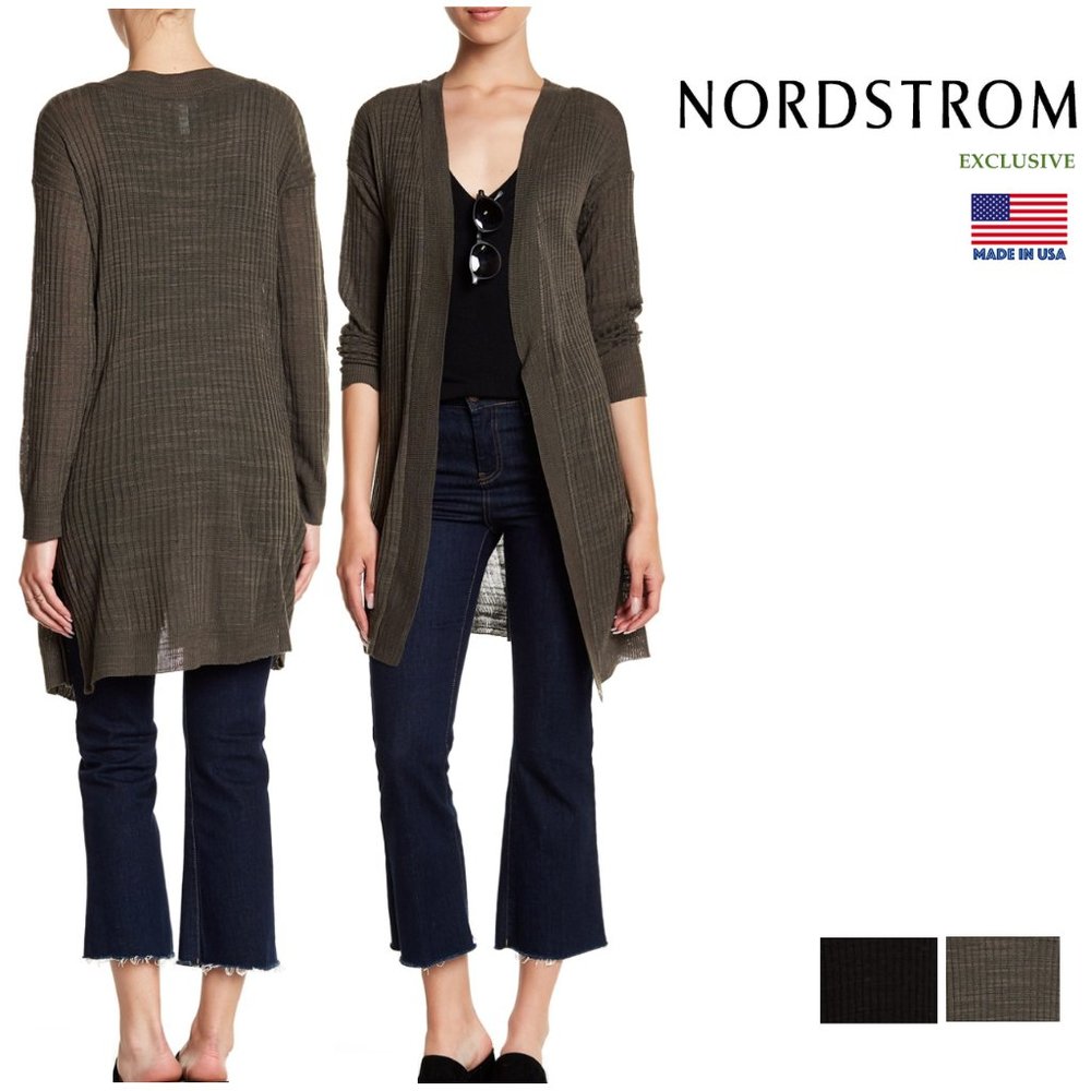 Susina Women's Cardigan in Olive Brown